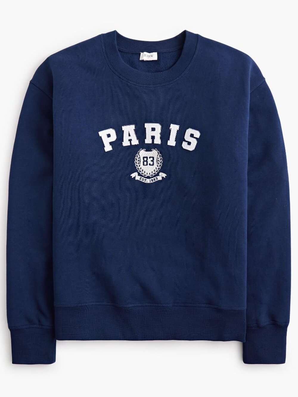 NWT J.Crew Factory Paris Graphic Sweatshirt - Picture 3 of 3